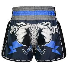 Tuff Muay Thai Shorts TUF-MRS203 Navy Blue