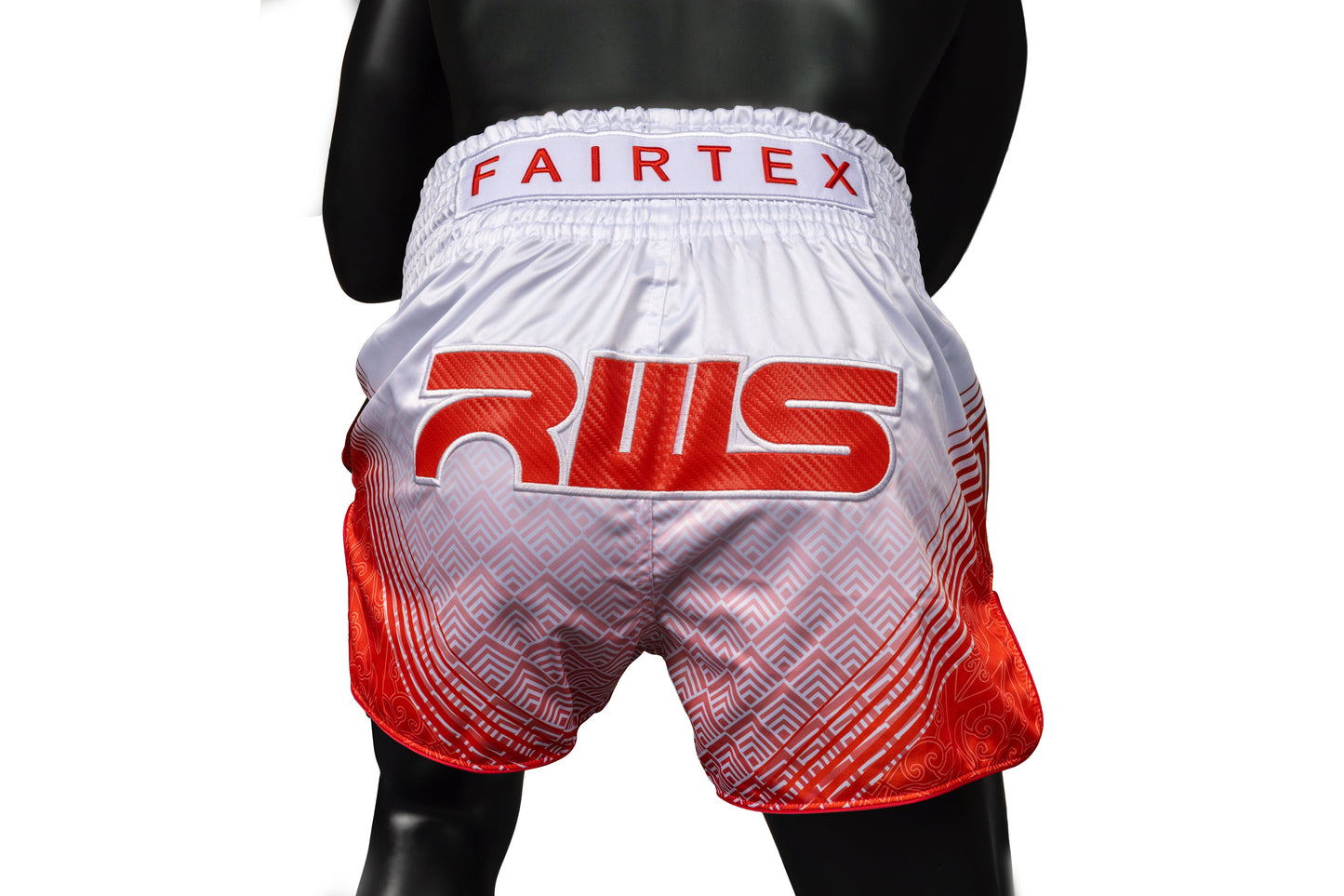 Fairtex X RWS Muaythai Short RWS02 White