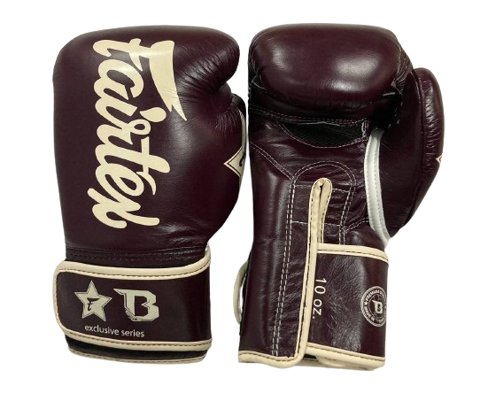 Booster X Fairtex Boxing Gloves BGVB3 Maroon Khaki