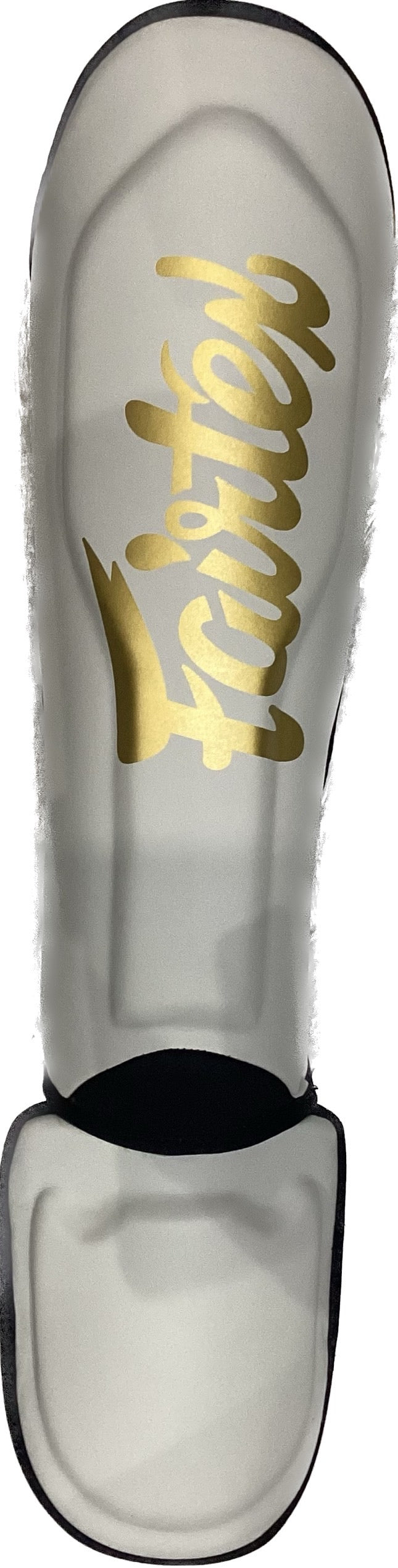Booster X Fairtex Muay Thai Shin Guards SPB1 White Gold