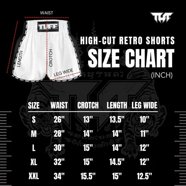 Tuff Muay Thai Shorts TUF-RMS120-BRN
