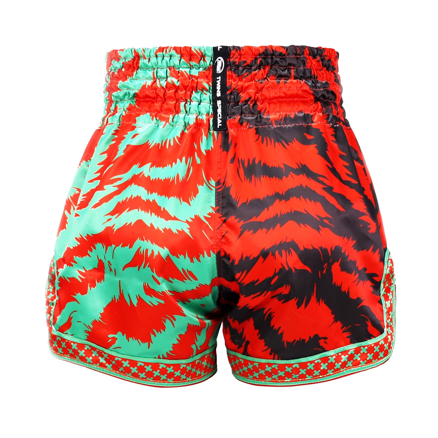 Twins Special Muay Thai Shorts TBS-Jungle Black Green