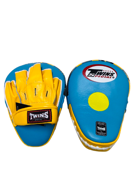 Twins Special Focus Mitts PML10 Light Blue Yellow