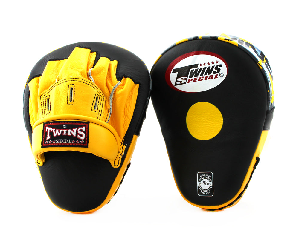 Twins Special Focus Mitts PML10 Black Yellow