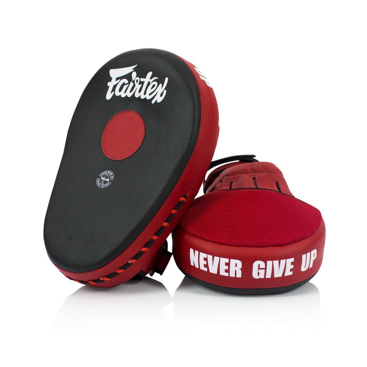 Fairtex Focus Mitts FMV13 Black/Red "Micro Fiber"