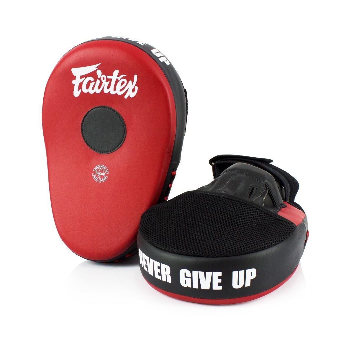 Fairtex Focus Mitts FMV13 red/black "Micro Fiber"