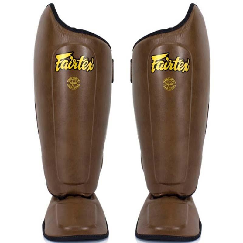 Fairtex Shinguards SP8 Brown