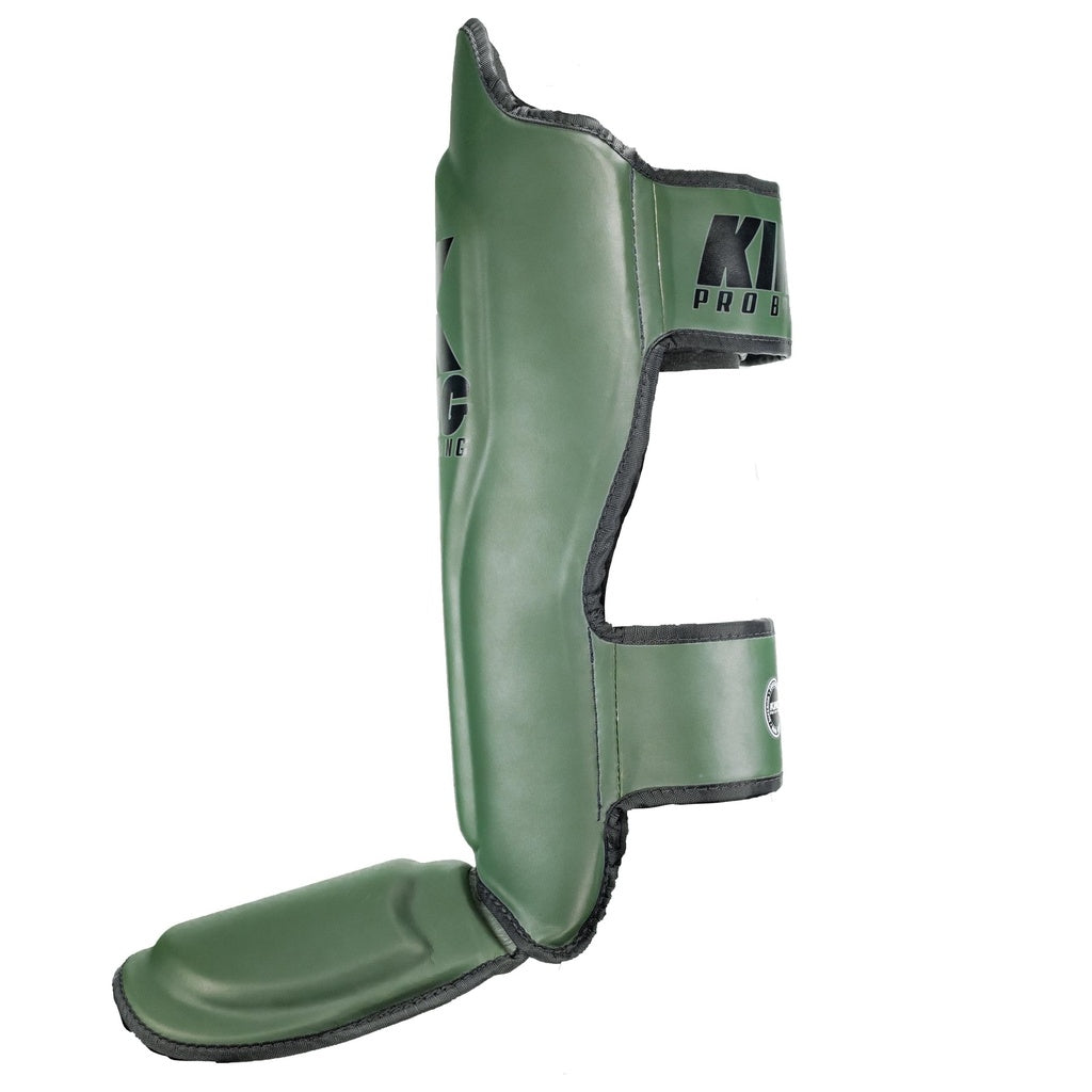 King Pro Shin Guards KPB-SG4 Olive