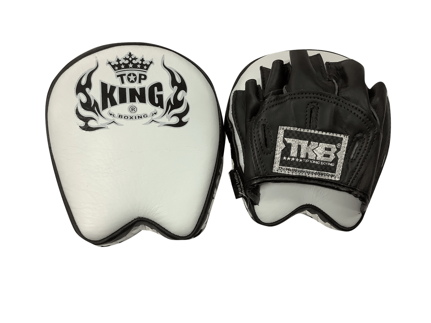 Top King Focus Mitts Professional TKFMP White/Black