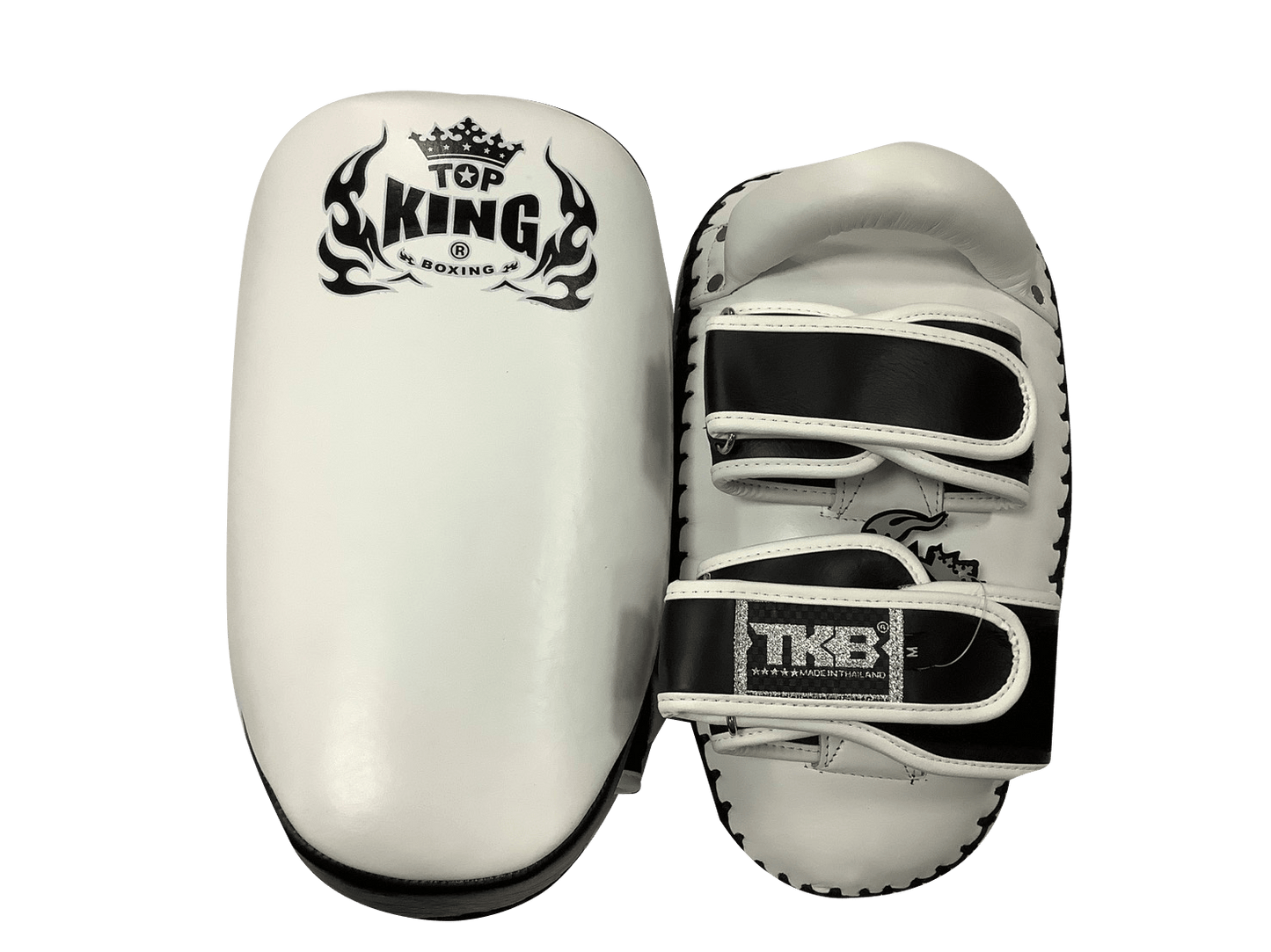 Top King Kicking Pads TKKPU (Curve) White Black