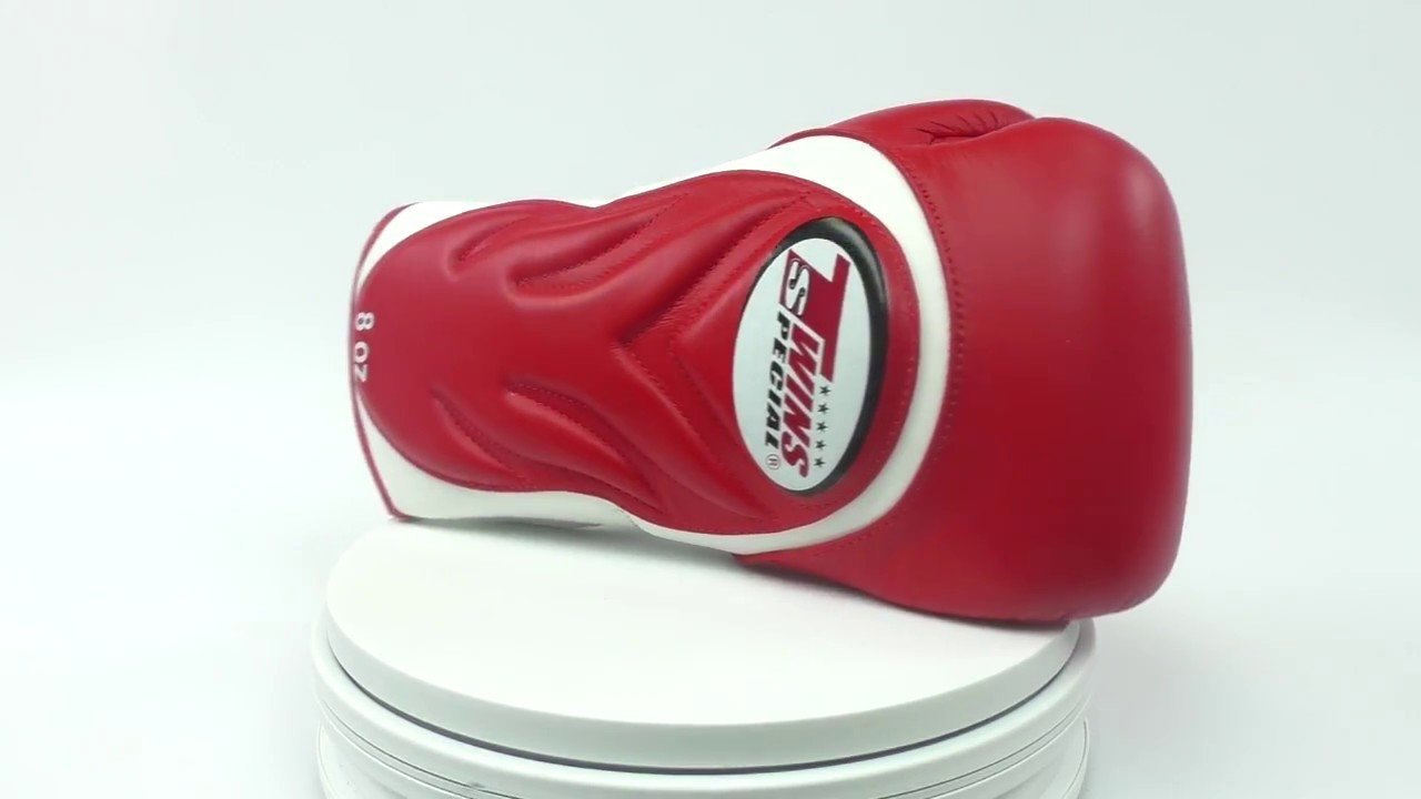 Twins Special BOXING GLOVES BGVL6 WHITE/RED shop online at SUPER EXPORT SHOP.