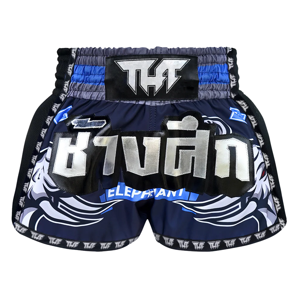 Tuff Muay Thai Shorts TUF-MRS203 Navy Blue