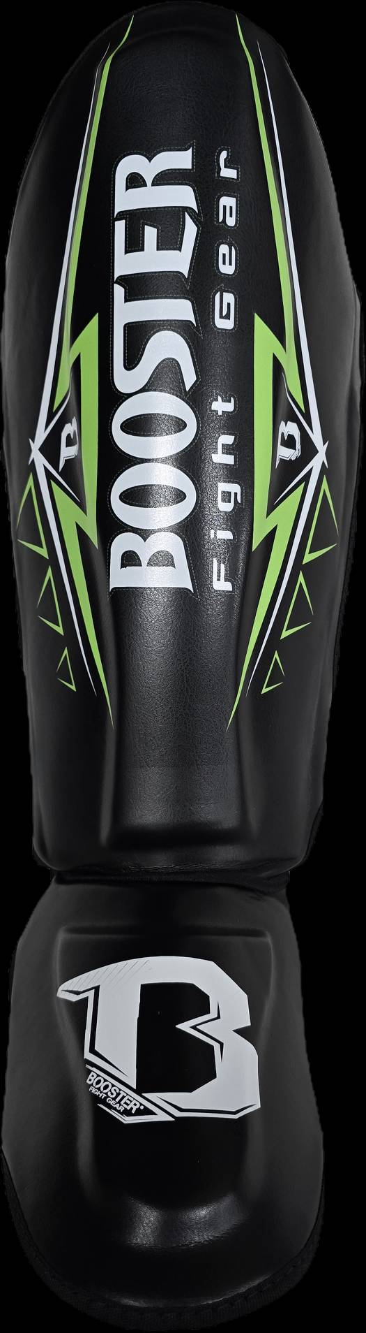 Booster Shin Support WAR SERIES Black Green