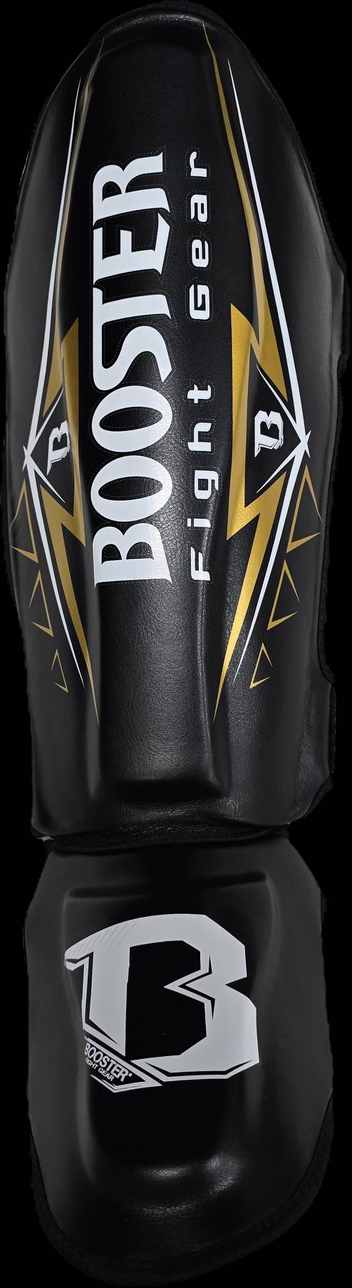 Booster Shin Support WAR SERIES Black Yellow