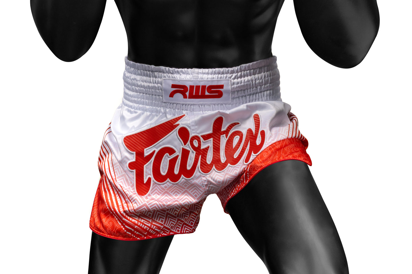 Fairtex X RWS Muaythai Short RWS02 White