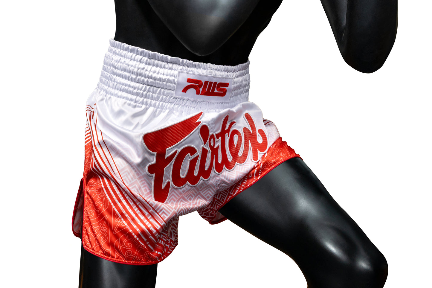 Fairtex X RWS Muaythai Short RWS02 White