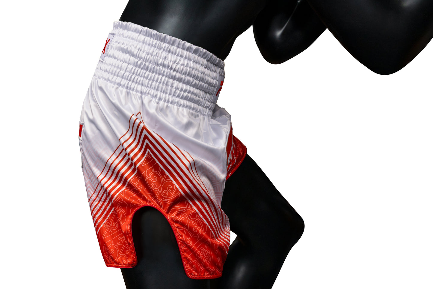 Fairtex X RWS Muaythai Short RWS02 White