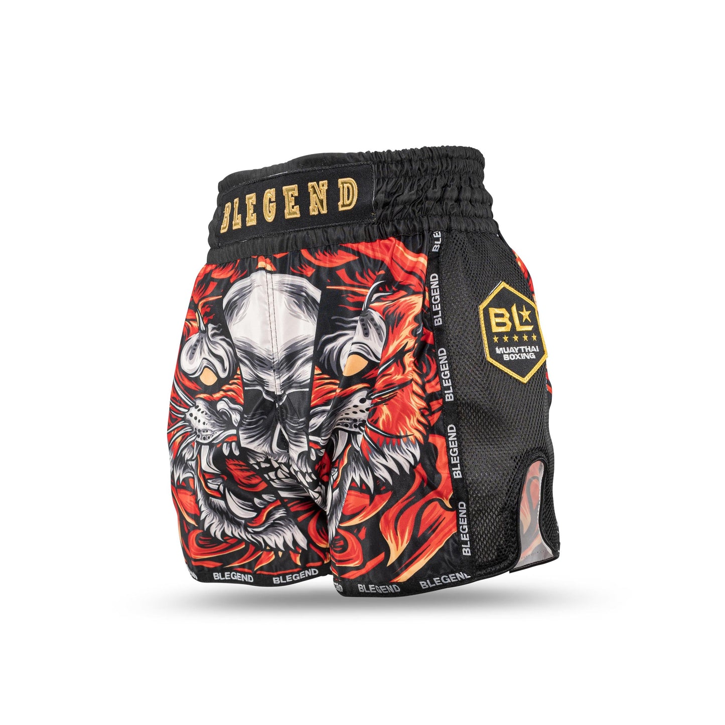 Blegend Muay Thai Short Bado Red