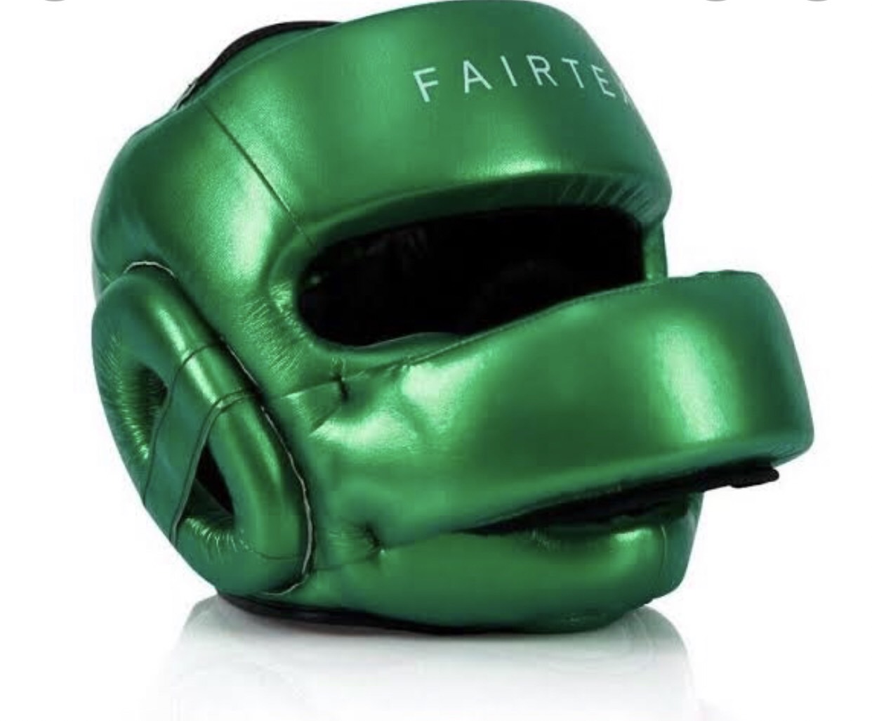 Fairtex Pro Sparring Head Guard HG17 Green