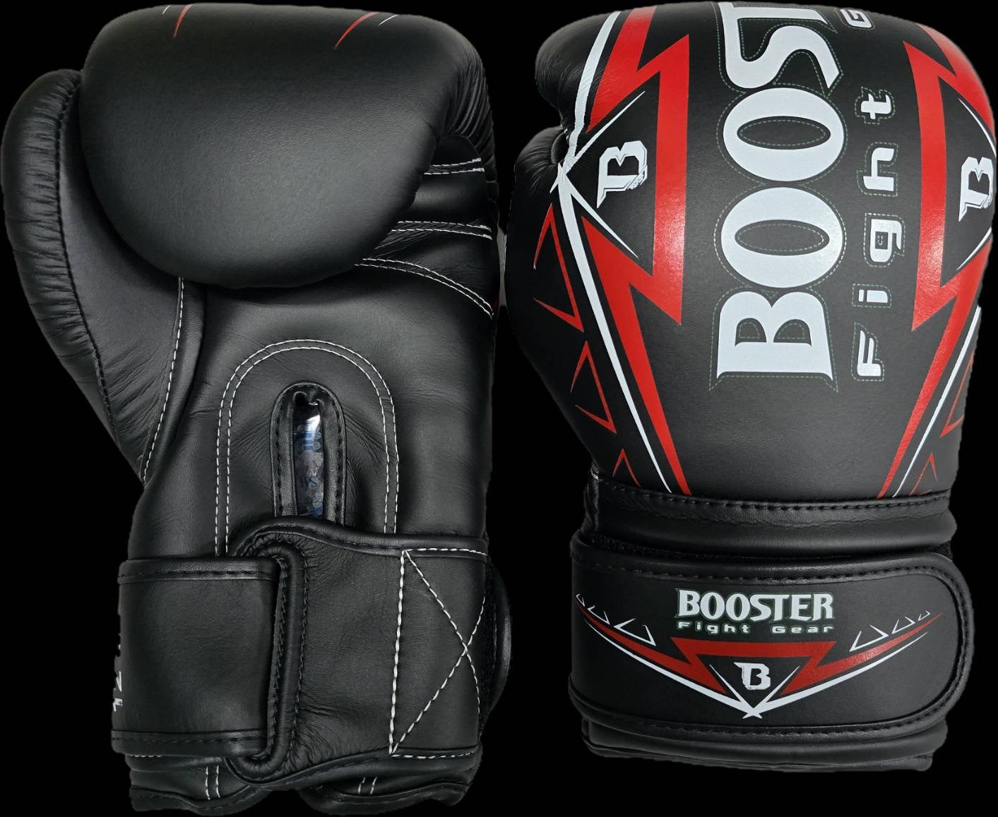 Booster Boxing Gloves WAR SERIES Black Red