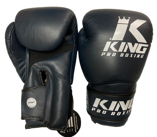 King Pro Boxing Gloves STAR MESH7 Navy Blue