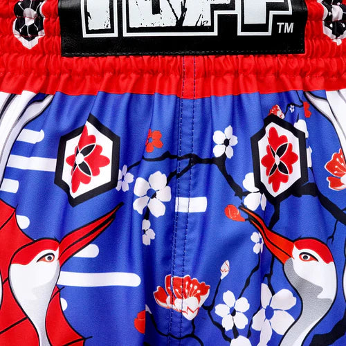Tuff Muay Thai Shorts  TUF-MS639 BLU