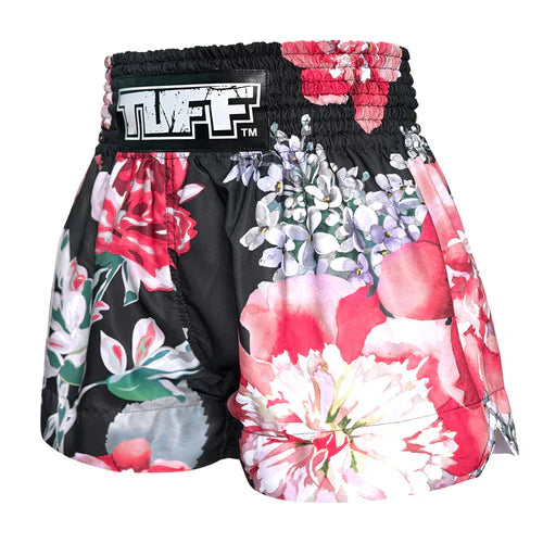 Tuff Muay Thai Shorts  TUF-MS655 BLK