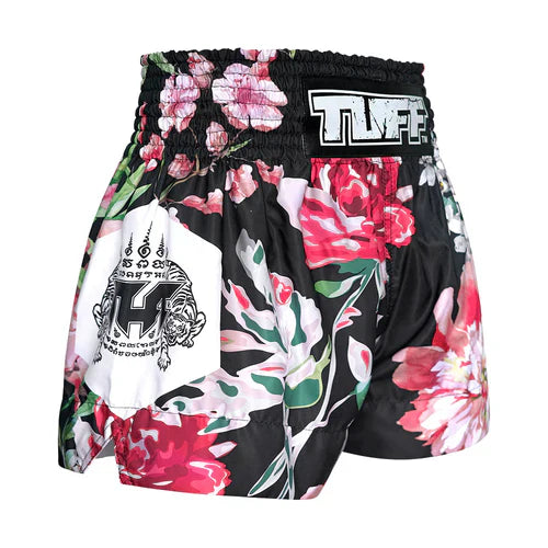 Tuff Muay Thai Shorts  TUF-MS655 BLK
