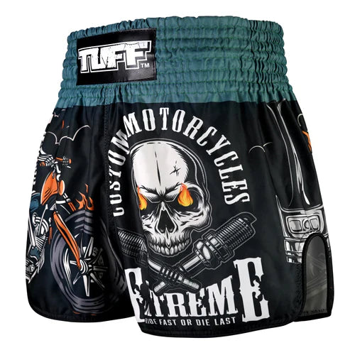 Tuff Muay Thai Shorts  Tuf-RMS 109 Black