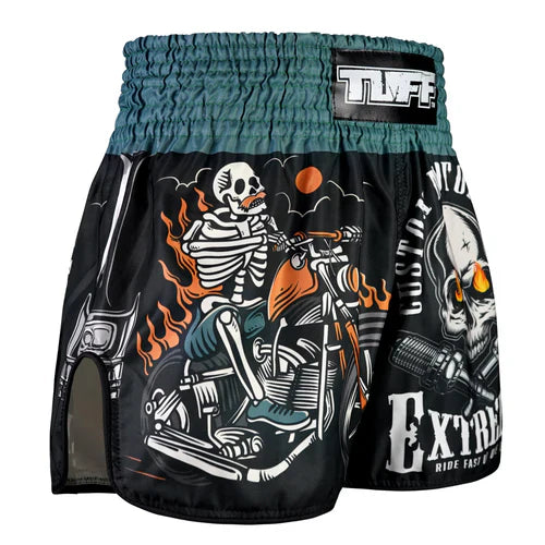 Tuff Muay Thai Shorts  Tuf-RMS 109 Black