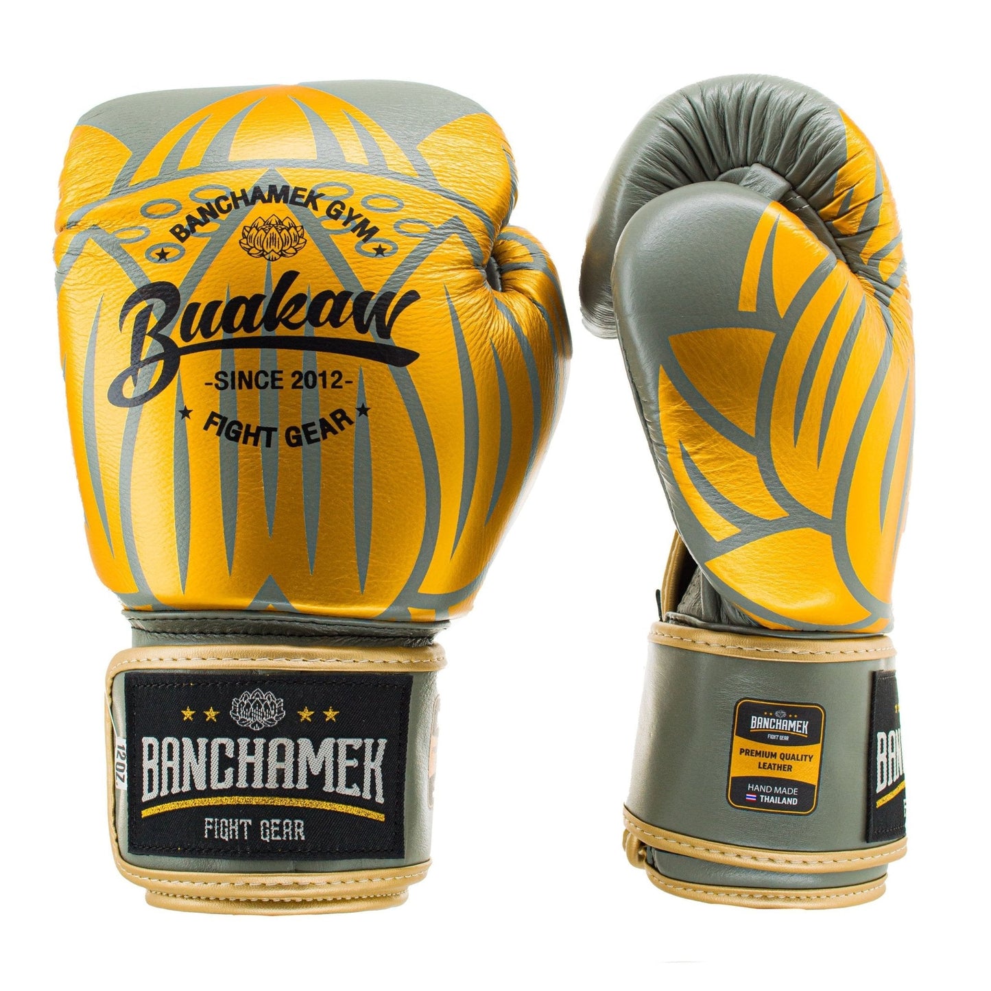 Buakaw Boxing Gloves BGL-GL3 Grey - SUPER EXPORT SHOP