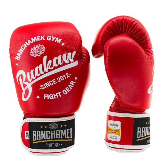 Buakaw Boxing Gloves BGL-W1 Red - SUPER EXPORT SHOP