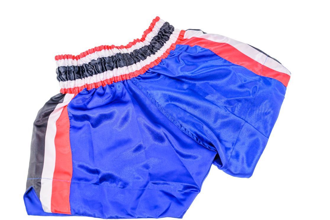 Buakaw Shorts BFG4-1 BLUE/WHITE /BLACK - SUPER EXPORT SHOP