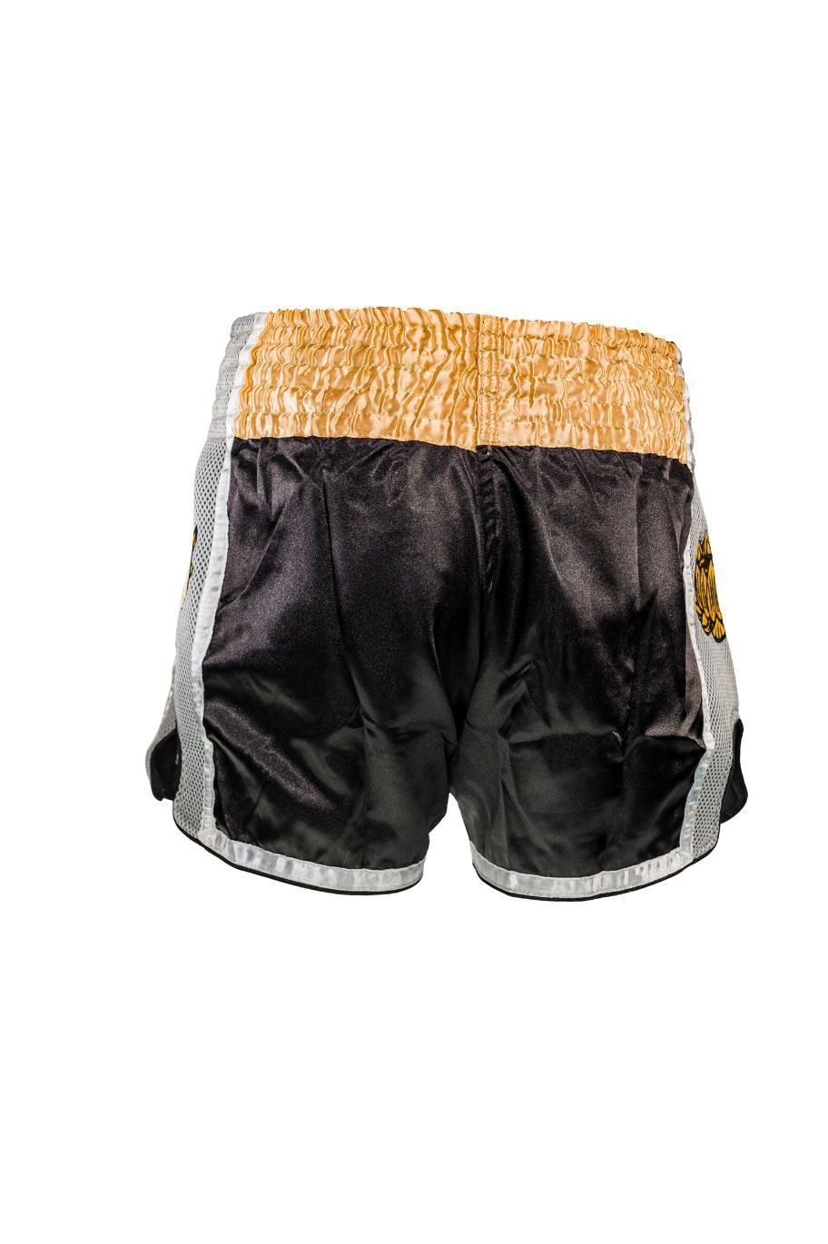 Buakaw ShortsBFG1-2 BLACK/GOLD/GREY - SUPER EXPORT SHOP