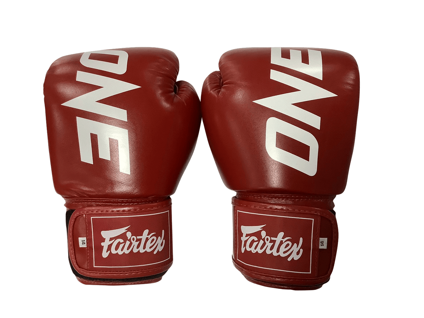 Fairtex Boxing Gloves BGV1 "ONE" Red Fairtex