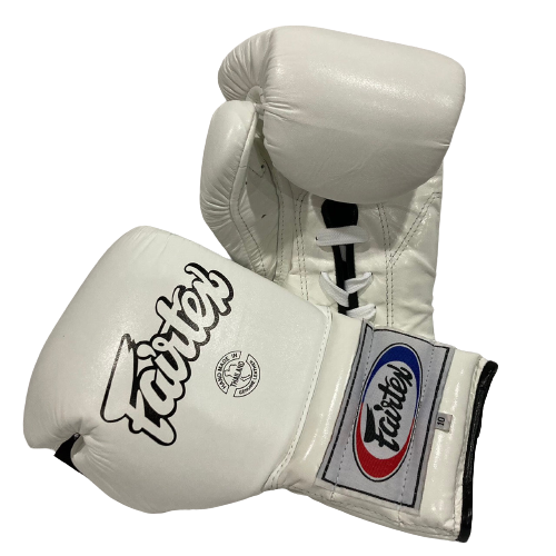 Fairtex Boxing Gloves BGL7 White Pro Training