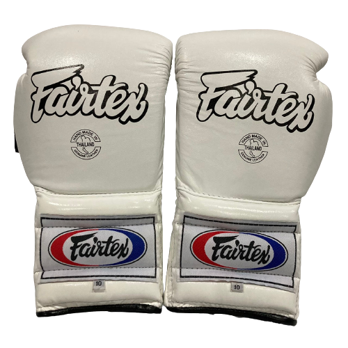 Fairtex Boxing Gloves BGL7 White Pro Training