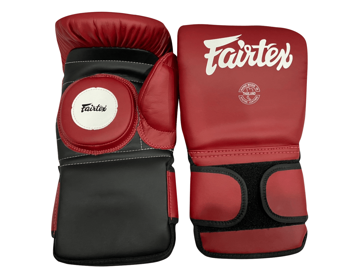 Fairtex Coach Sparring Gloves BGV13 Red Black - SUPER EXPORT SHOP