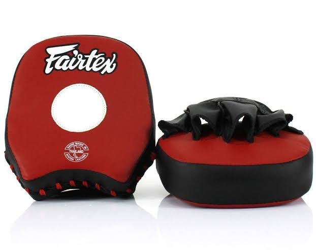 Fairtex FMV14 Focus Mitts Short Red Black