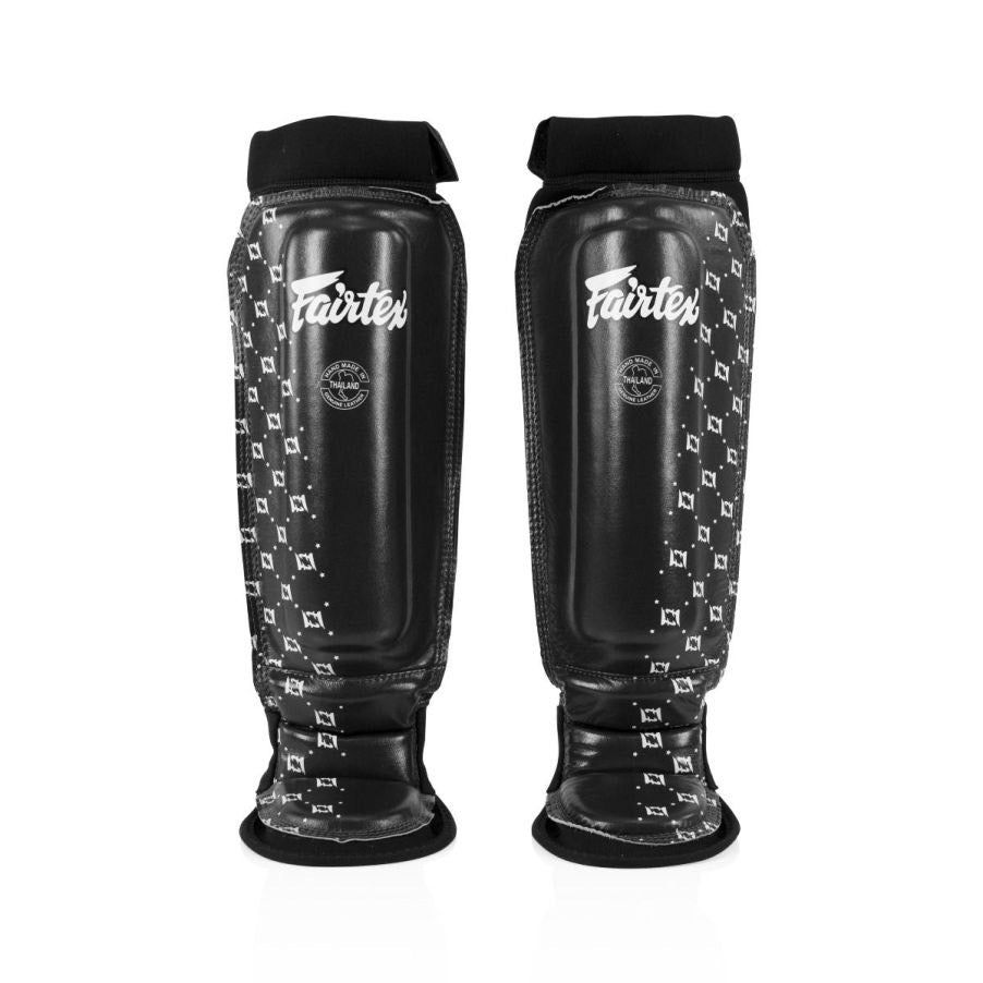 Fairtex Shin Guards Neoprene SP6 Black