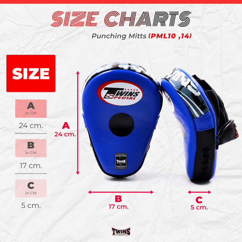 Twins Special Focus Mitts PML10 Blue Yellow