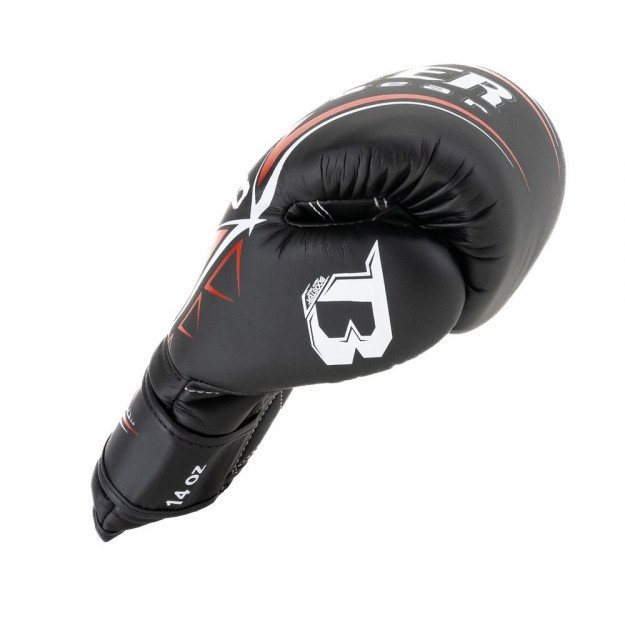 Booster Boxing Gloves WAR SERIES Black Red