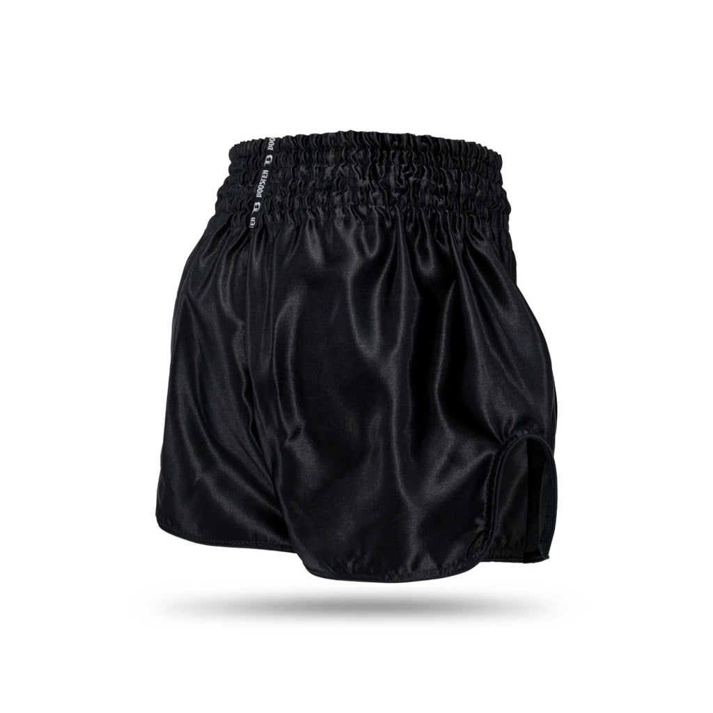 Booster Fight Gear Boxing Shorts TBT Thunder Black White