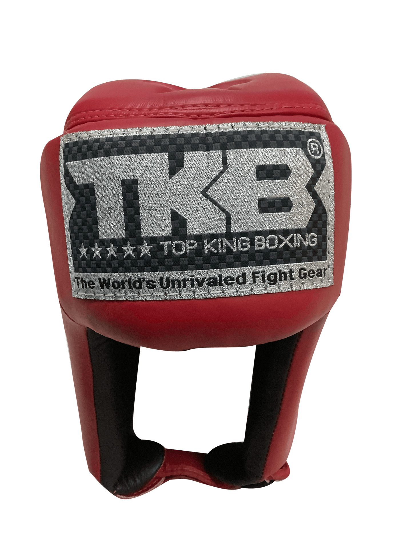 Top King Headguard Open Chin TKHGOC Red