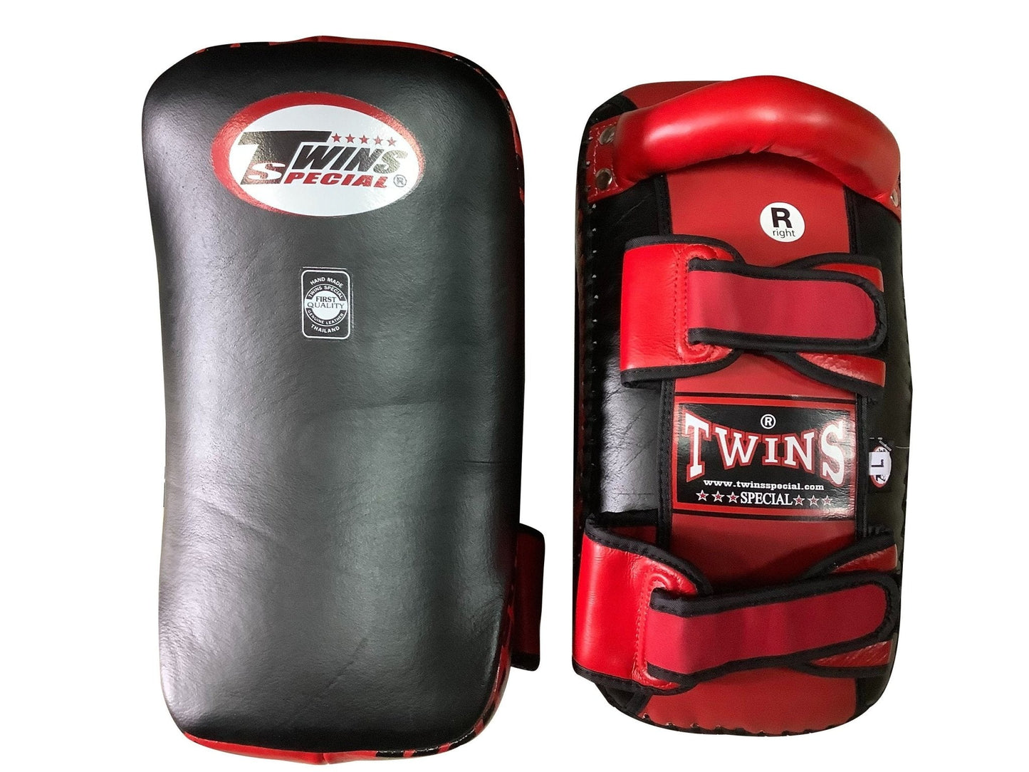 Twins Special Kicking Pads KPL10 Black/Red