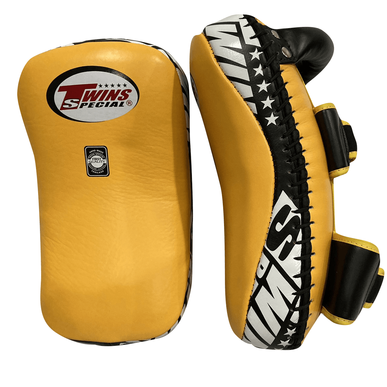 Twins Special Kicking Pads KPL10 Yellow Black - SUPER EXPORT SHOP