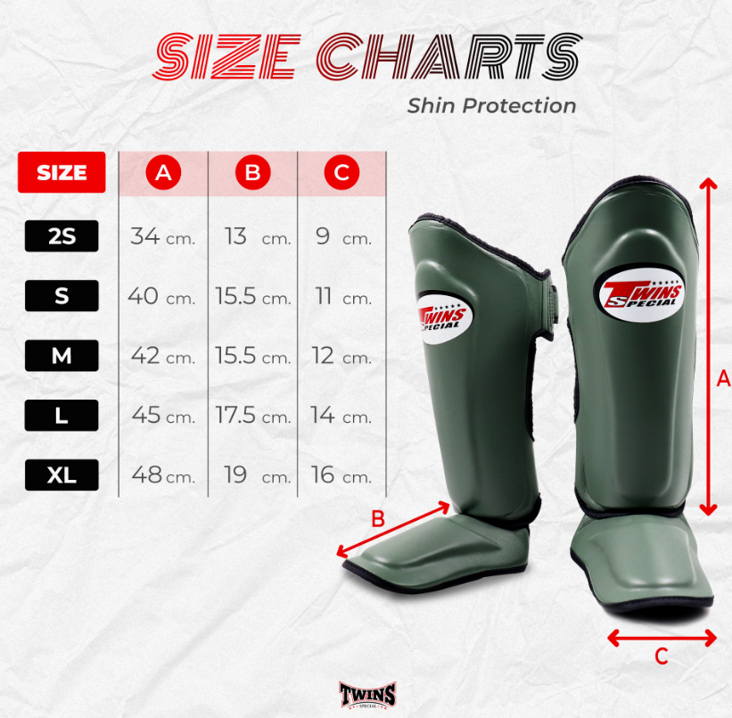 Twins Special Shin Guards SGL10 Silver