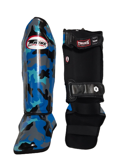 Twins Special SHINGUARDS FSGL-10 ARMY Blue