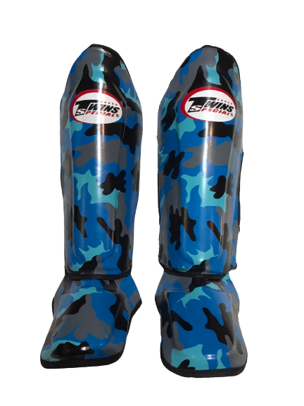 Twins Special SHINGUARDS FSGL-10 ARMY Blue