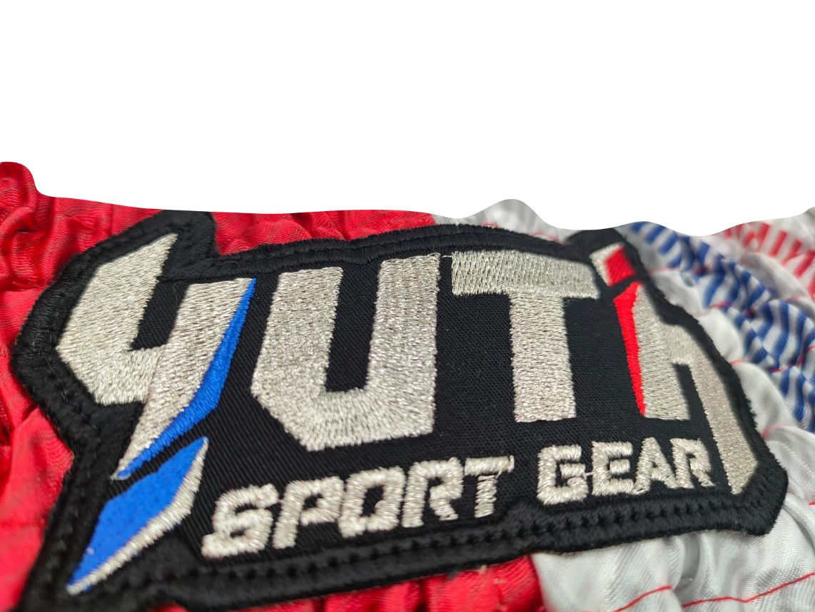 Yuth Sport Gear Muay Thai Shorts UK Blue - SUPER EXPORT SHOP